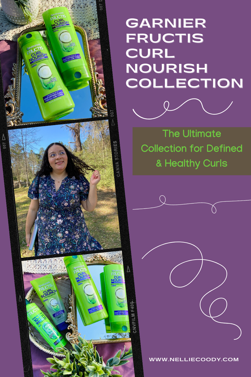 Garnier Fructis Curl Nourish Collection: The Ultimate Collection for Defined & Healthy Curls